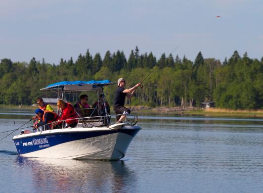 Fisketur med utgångspunkt från Strandby och Käringsund